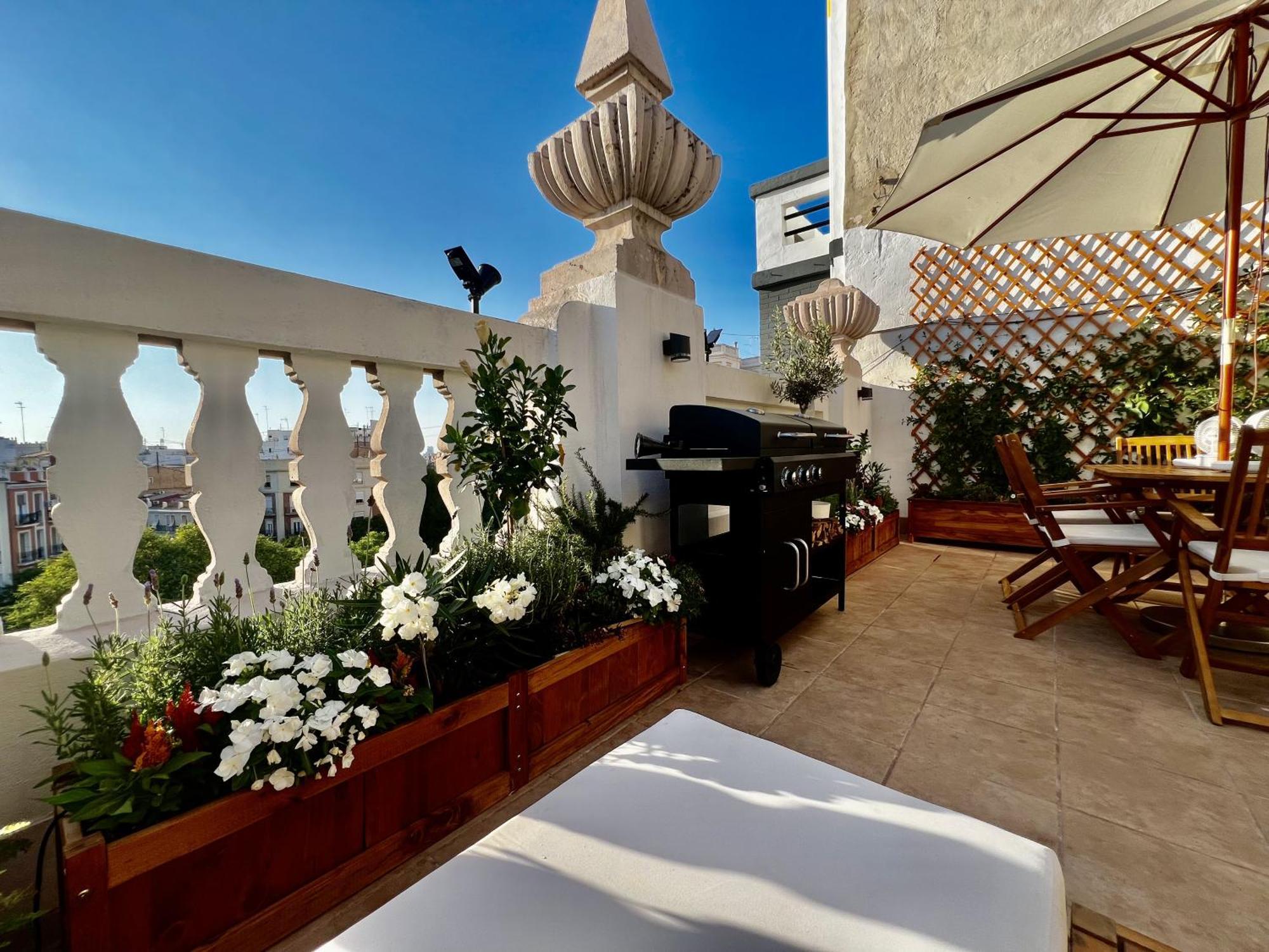 Luxury Penthouse Center Appartement Valencia Exterior photo
